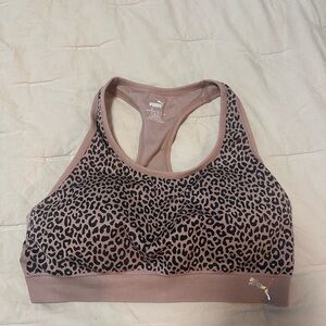 Puma Leopard Print Sports Bra